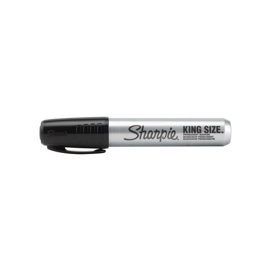 Marcador Permanente - Sharpie - King Size Ponta Chanfrada Preto