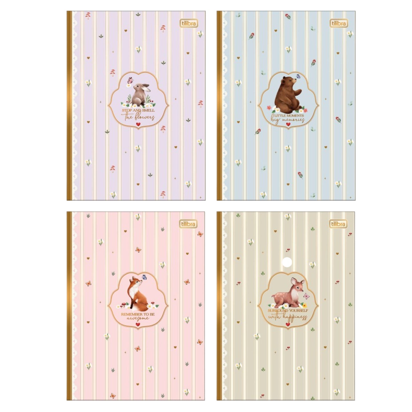 Caderno Colegial - Tilibra - Loveland - 176mm x 239mm - 160 Folhas