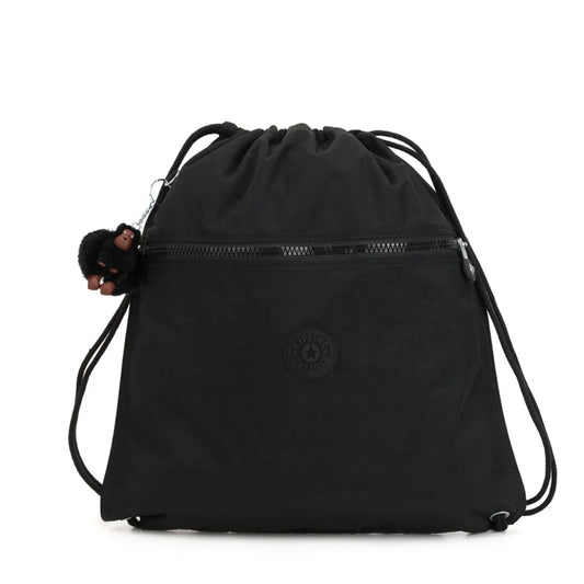 Mochila - Kipling - Supertaboo - True Black - frente