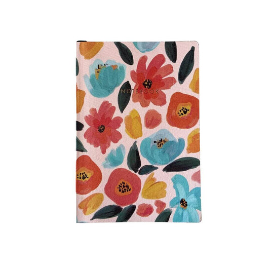 Caderno A5 - Plast Cover - Botanicals