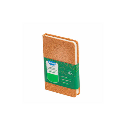 Caderno de Anotações - Lyke - Reciclado - 9 x 14cm - 96 Folhas