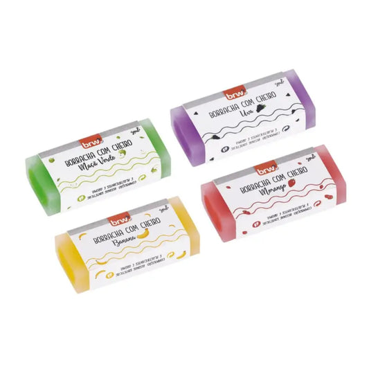 Borracha - BRW - Transparente c/ Cheiro