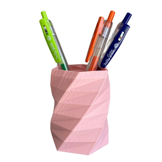 Organizador - Papelaria Unicórnio - Prisma Hexagonal