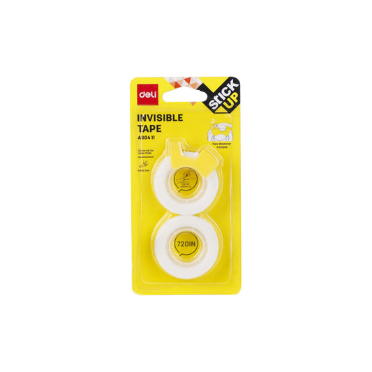 Fita Adesiva - Deli - Invisible Tape
