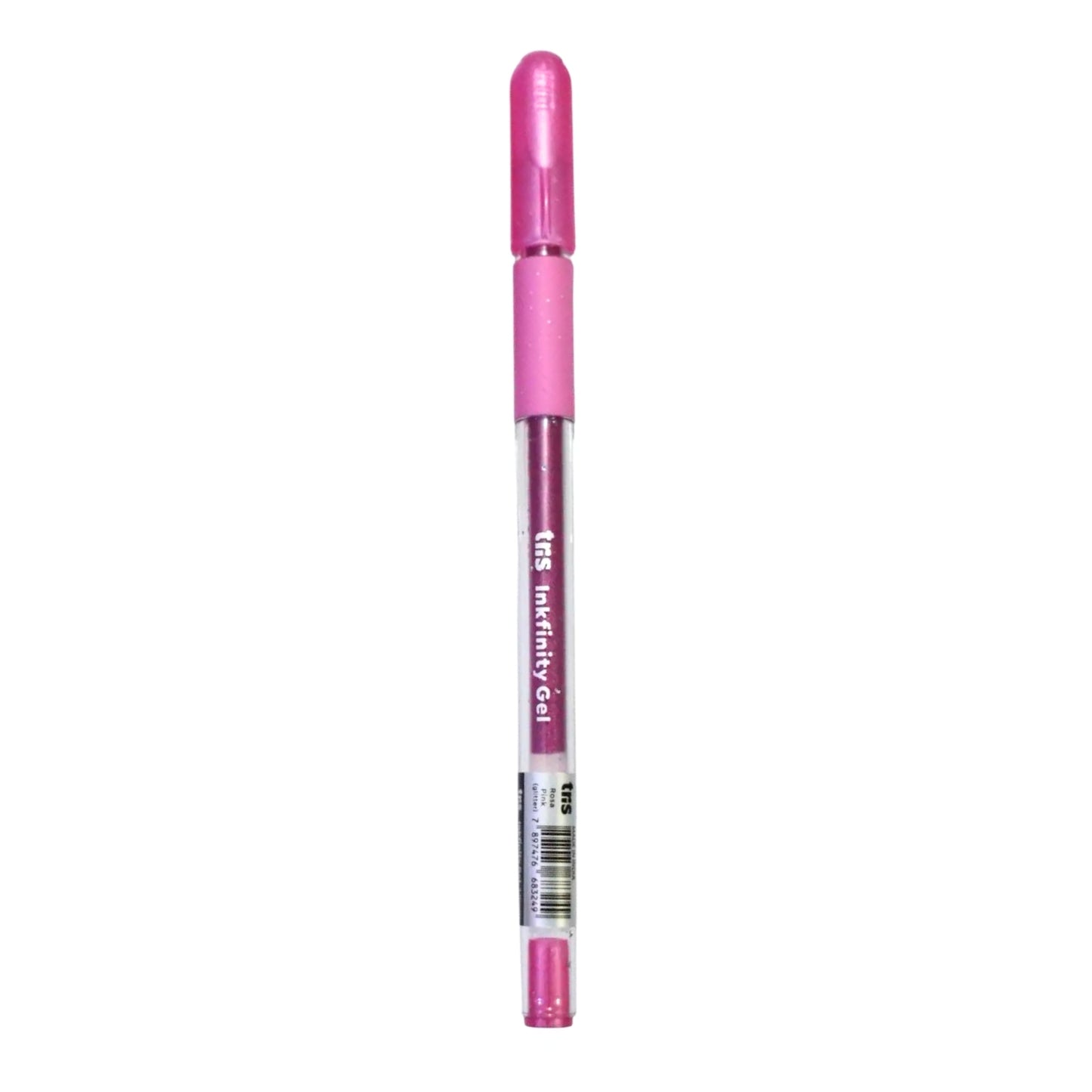 Caneta Gel - Tris - Inkfinity - Rosa c/ Glitter
