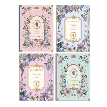 Caderno Colegial - Tilibra - Bridgerton - Nova Coleção - 176mm x 239mm - 80Fls