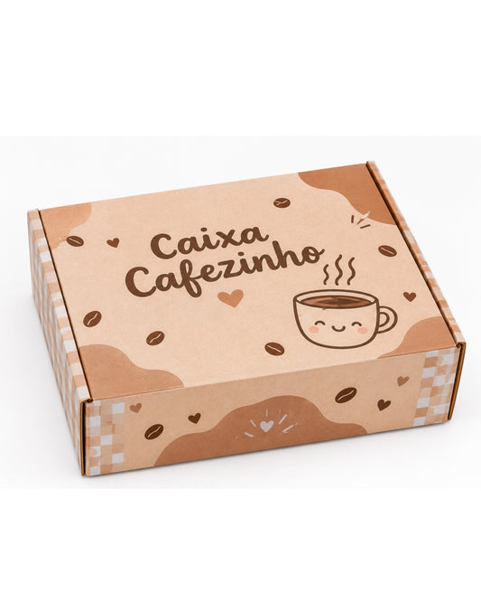 Caixa Cafezinho - Papelaria Unicórnio