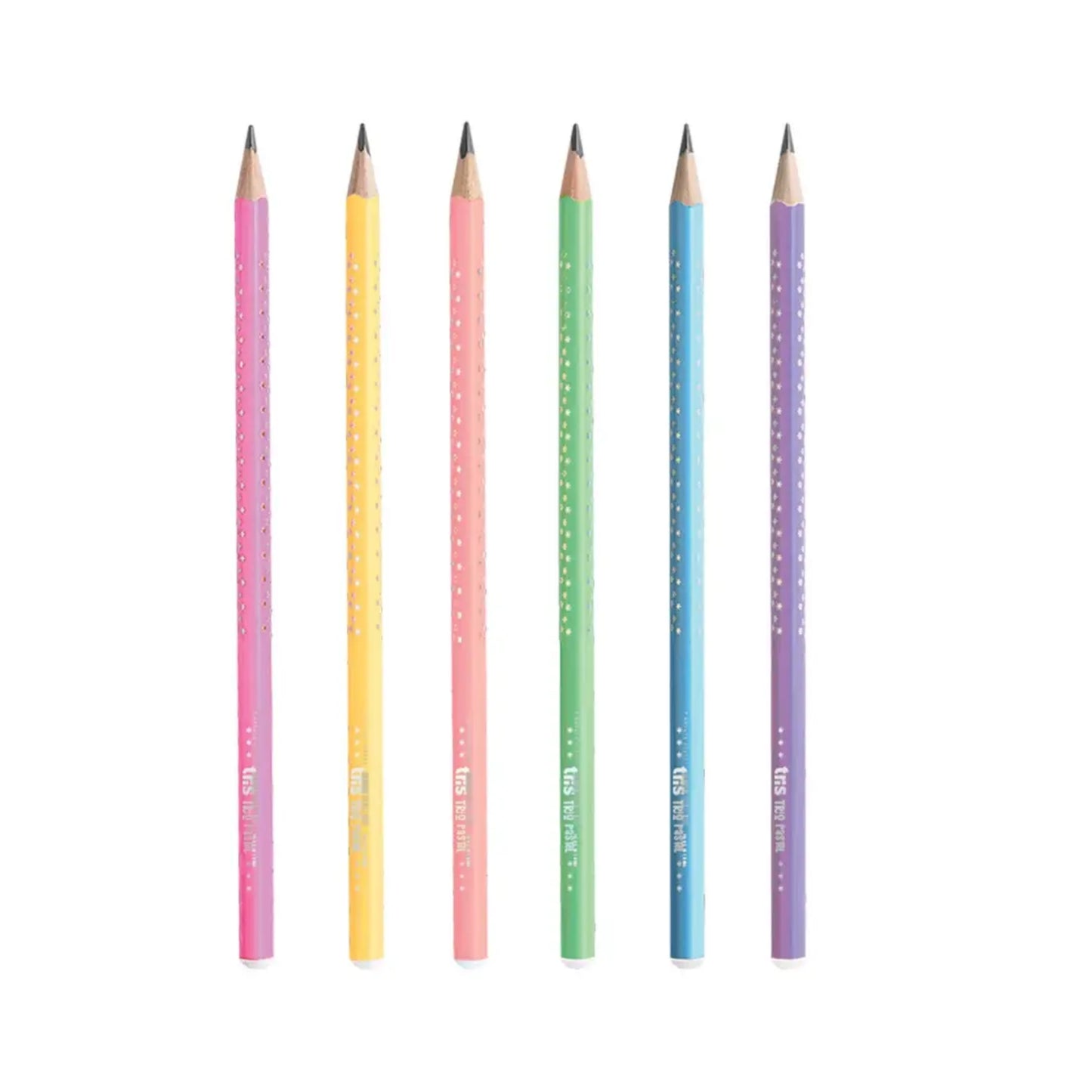 Lápis HB - Tris - Trio Pastel