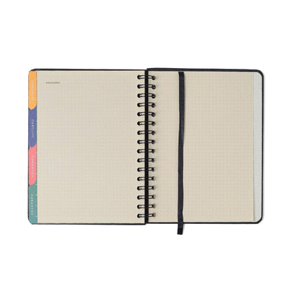 Agenda Planner Wire-o 2027 - Cícero - Petit Lambreta - Semanal Notas A5