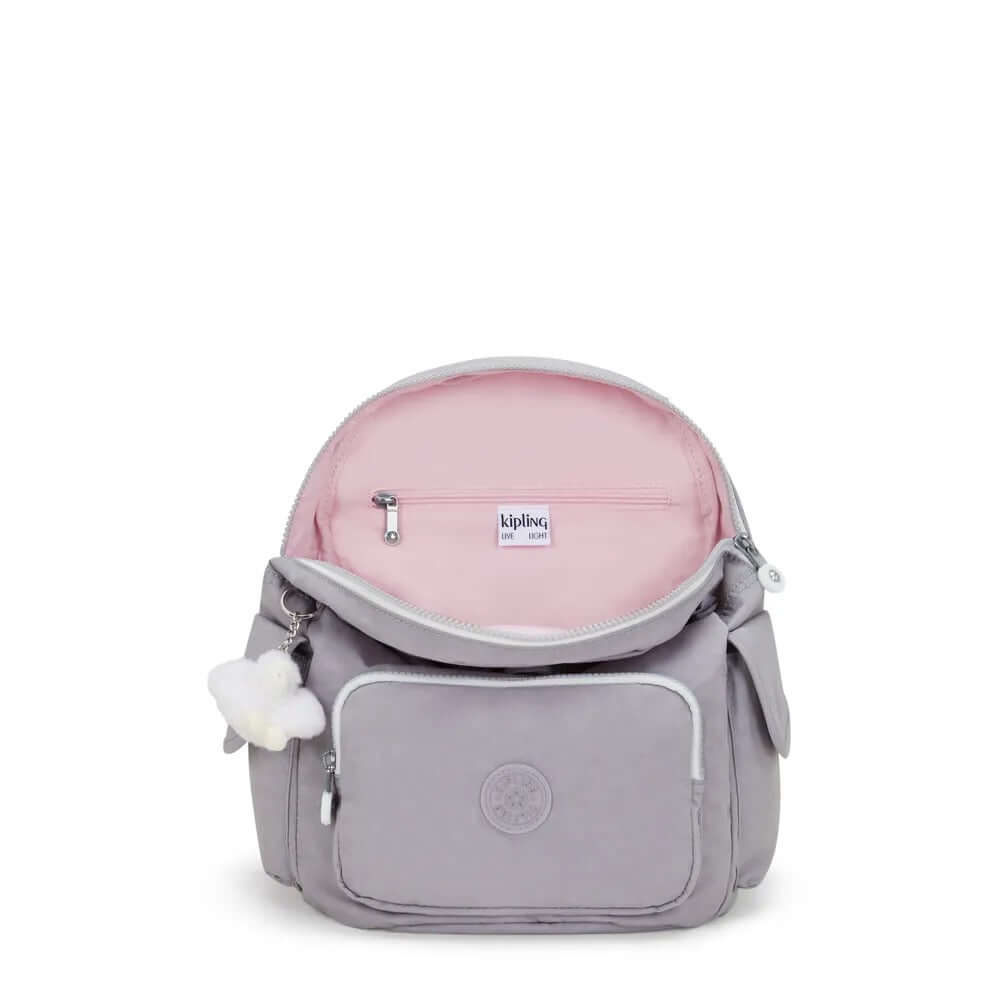 Mochila City Pack S - Kipling - Tender Grey