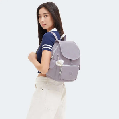 Mochila City Pack S - Kipling - Tender Grey