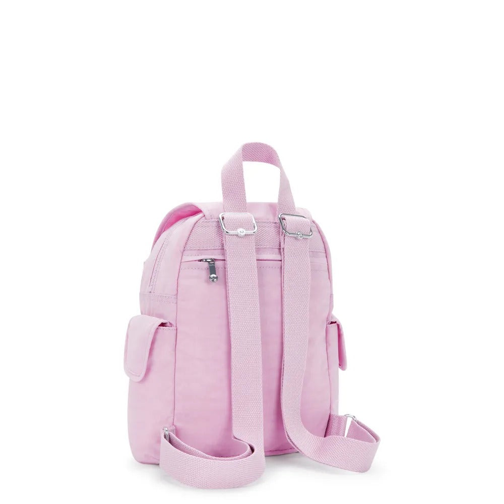 Mochila City Pack Mini - Kipling - Blooming Pink