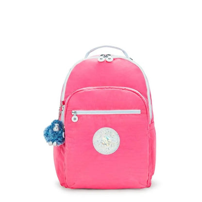 Mochila - Kipling - Seoul Happy Pink Mix