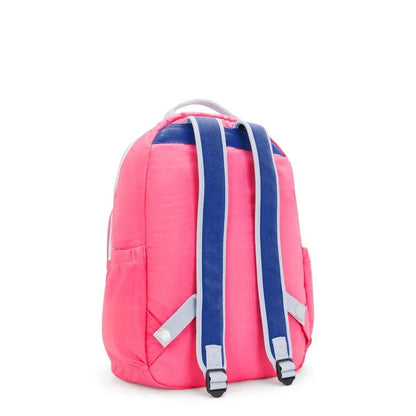 Mochila - Kipling - Seoul Happy Pink Mix