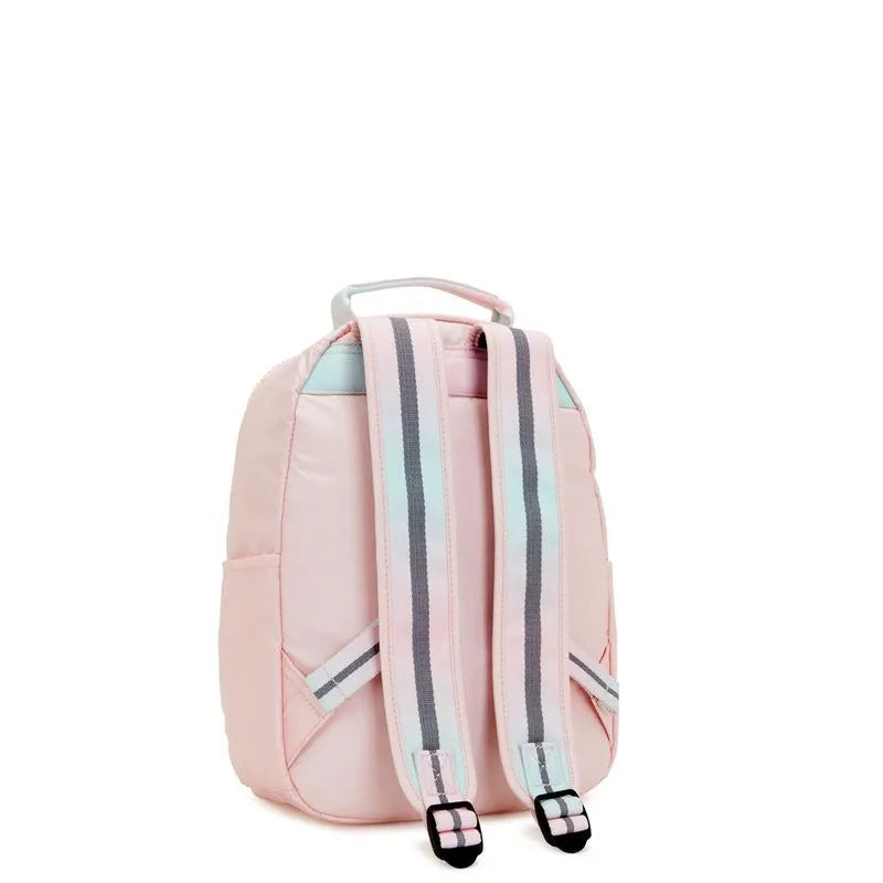 Mochila Seoul S - Kipling - Blush Metallic