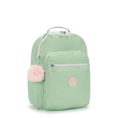 Mochila - Kipling - Soft Green Met