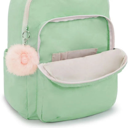 Mochila - Kipling - Soft Green Met