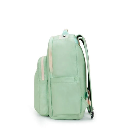 Mochila - Kipling - Soft Green Met