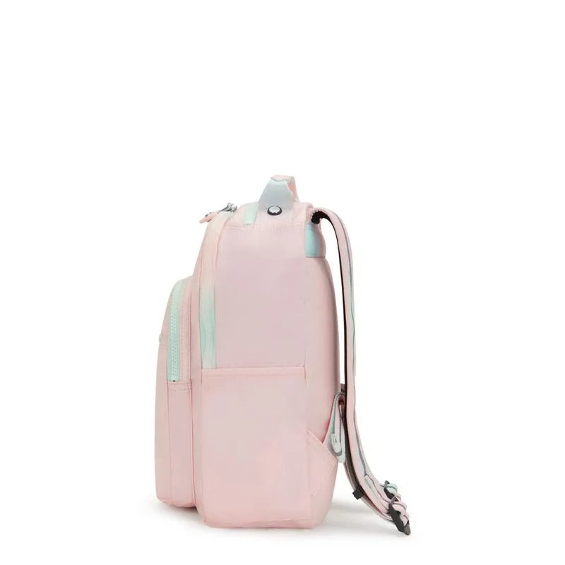 Mochila Seoul S - Kipling - Blush Metallic