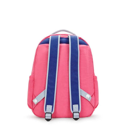 Mochila - Kipling - Seoul Happy Pink Mix