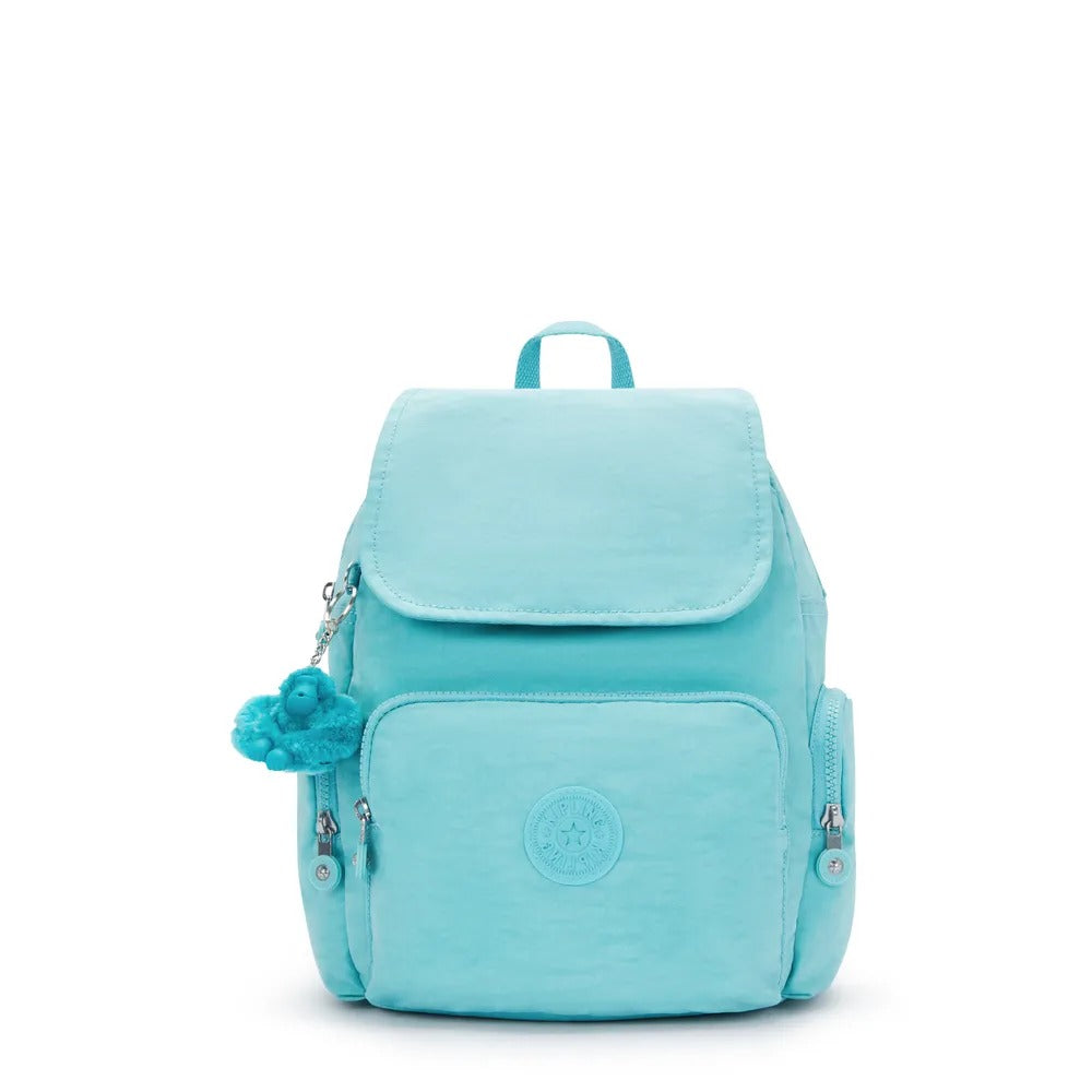 Mochila City Zip S - Kipling - Deepest Aqua