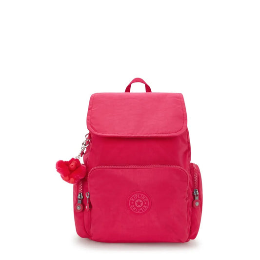 Mochila City Zip S - Kipling - Confetti Pink