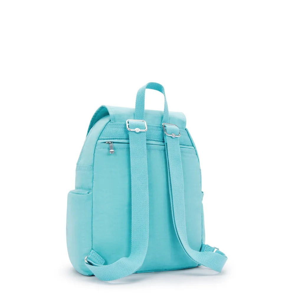 Mochila City Zip S - Kipling - Deepest Aqua