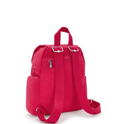 Mochila City Zip S - Kipling - Confetti Pink