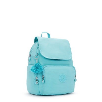 Mochila City Zip S - Kipling - Deepest Aqua