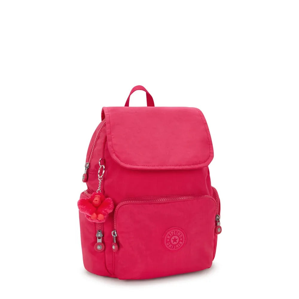 Mochila City Zip S - Kipling - Confetti Pink