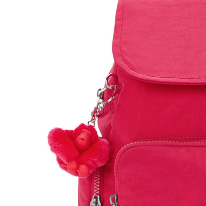 Mochila City Zip S - Kipling - Confetti Pink