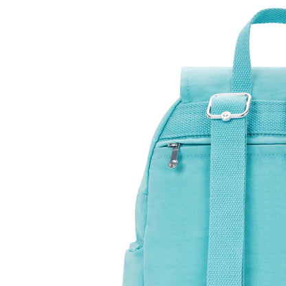 Mochila City Zip S - Kipling - Deepest Aqua