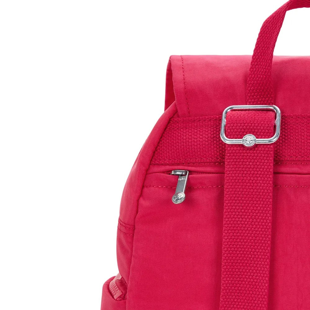 Mochila City Zip S - Kipling - Confetti Pink