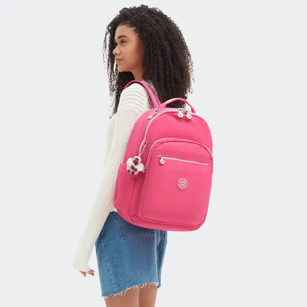 Mochila - Kipling - Seoul Happy Pink