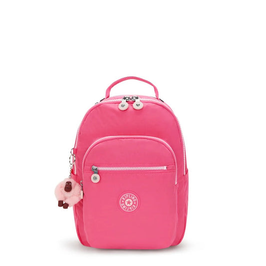 Mochila Seoul S - Kipling - Happy Pink