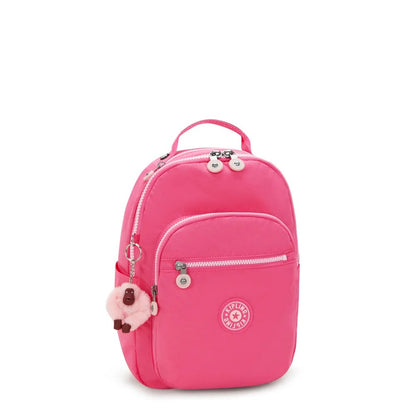 Mochila Seoul S - Kipling - Happy Pink