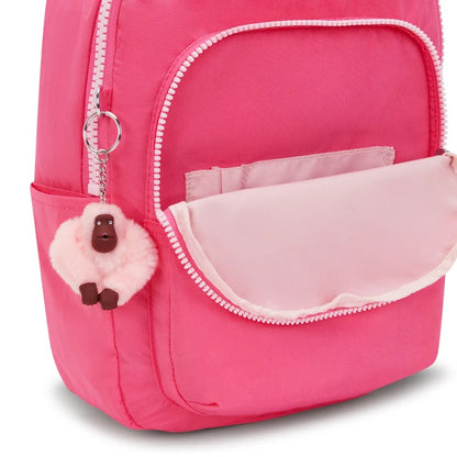 Mochila Seoul S - Kipling - Happy Pink