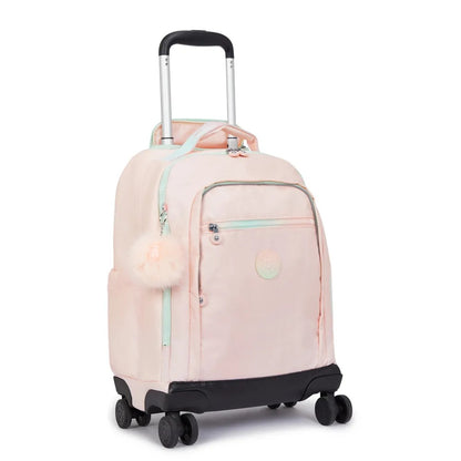 Mochila com Rodinhas New Zea - Kipling - Blush Metallic