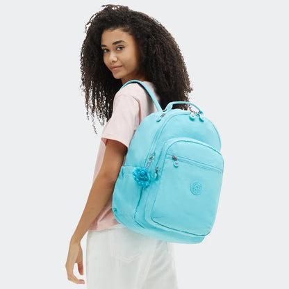 Mochila - Kipling - Seoul Deepest Aqua