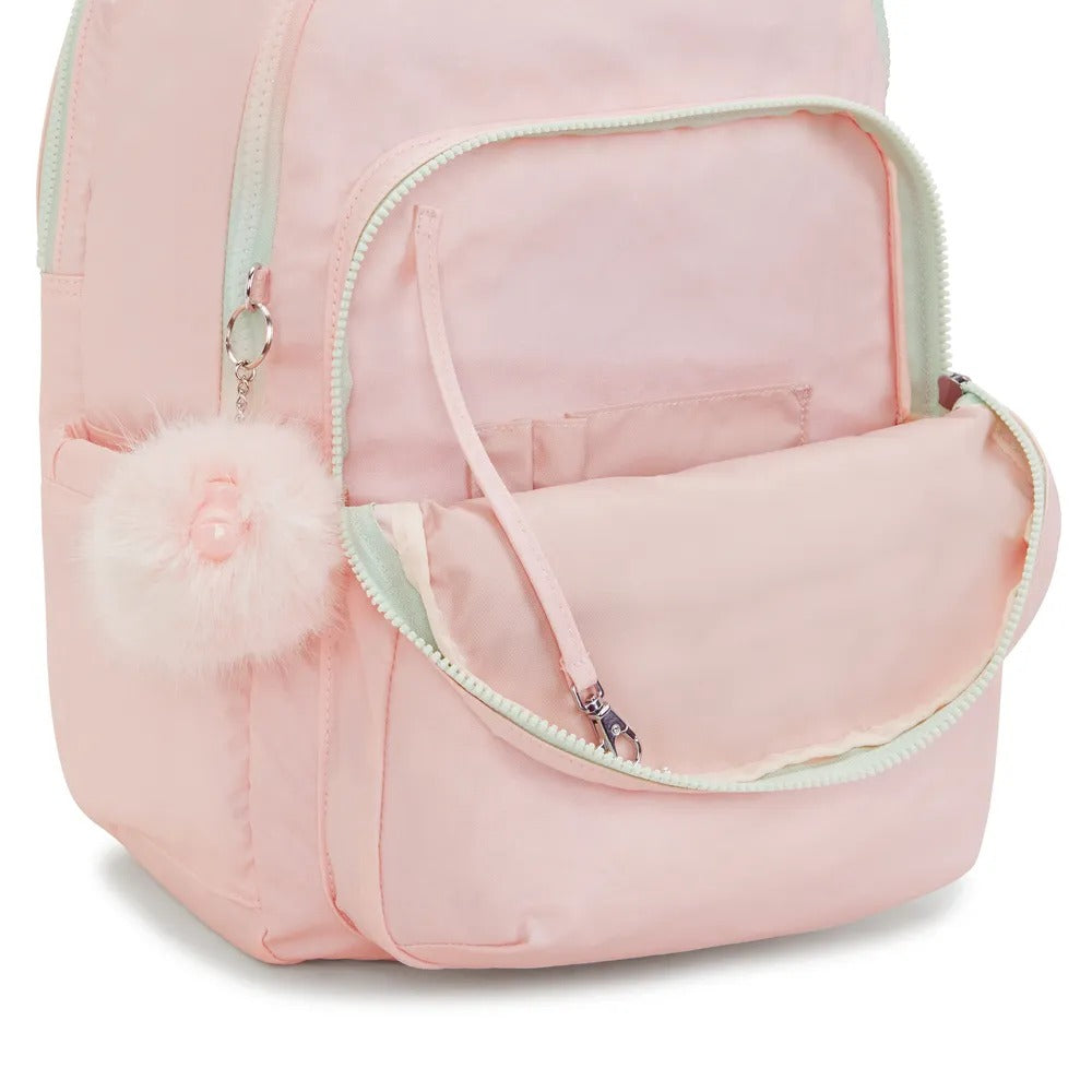 Mochila - Kipling - Seoul College Blush Metallic