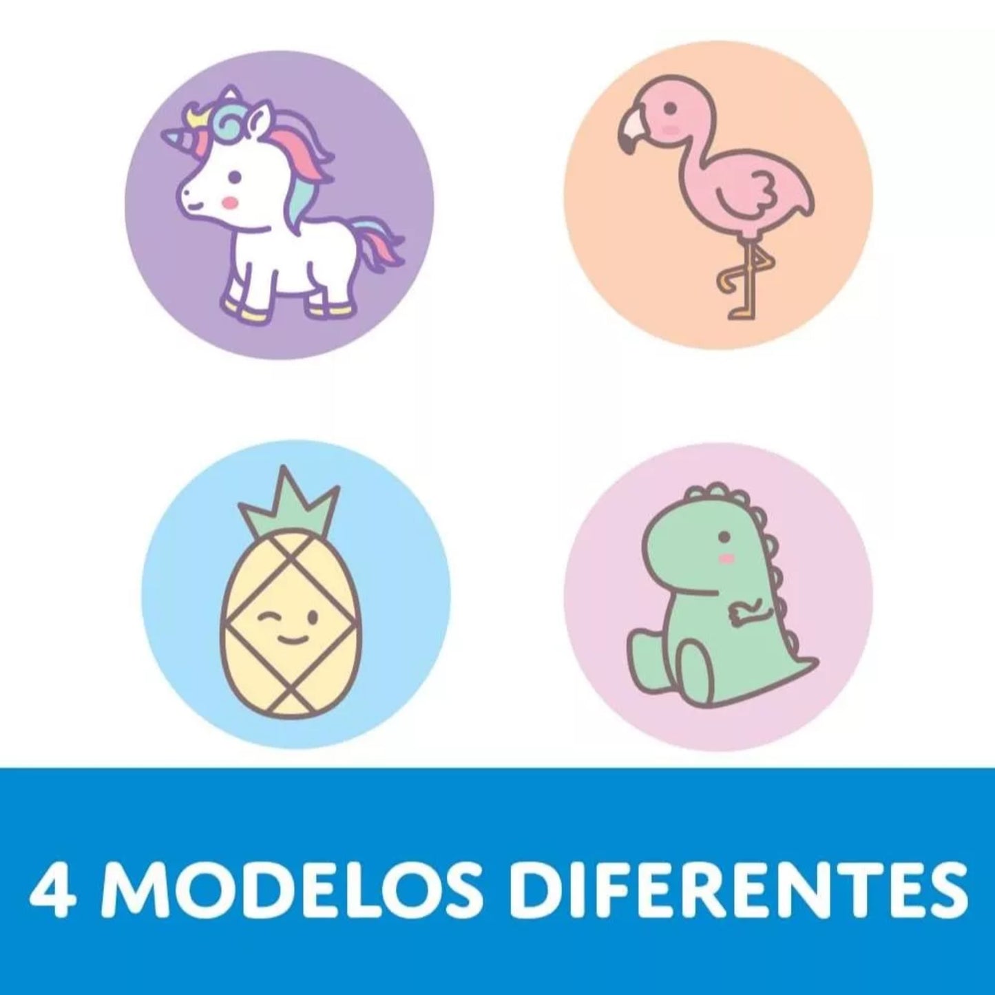 Carimbo - CIS - Stamp - Reino Encantado - Blister c/ 4 unidades