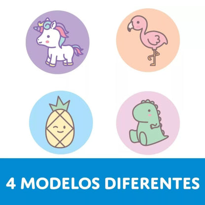 Carimbo - CIS - Stamp - Reino Encantado - Blister c/ 4 unidades