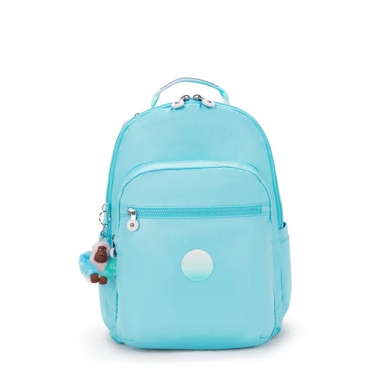 Mochila - Kipling - Seoul - Sea Blue Met