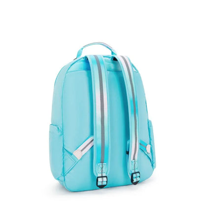 Mochila - Kipling - Seoul - Sea Blue Met