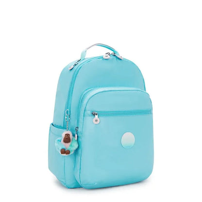 Mochila - Kipling - Seoul - Sea Blue Met