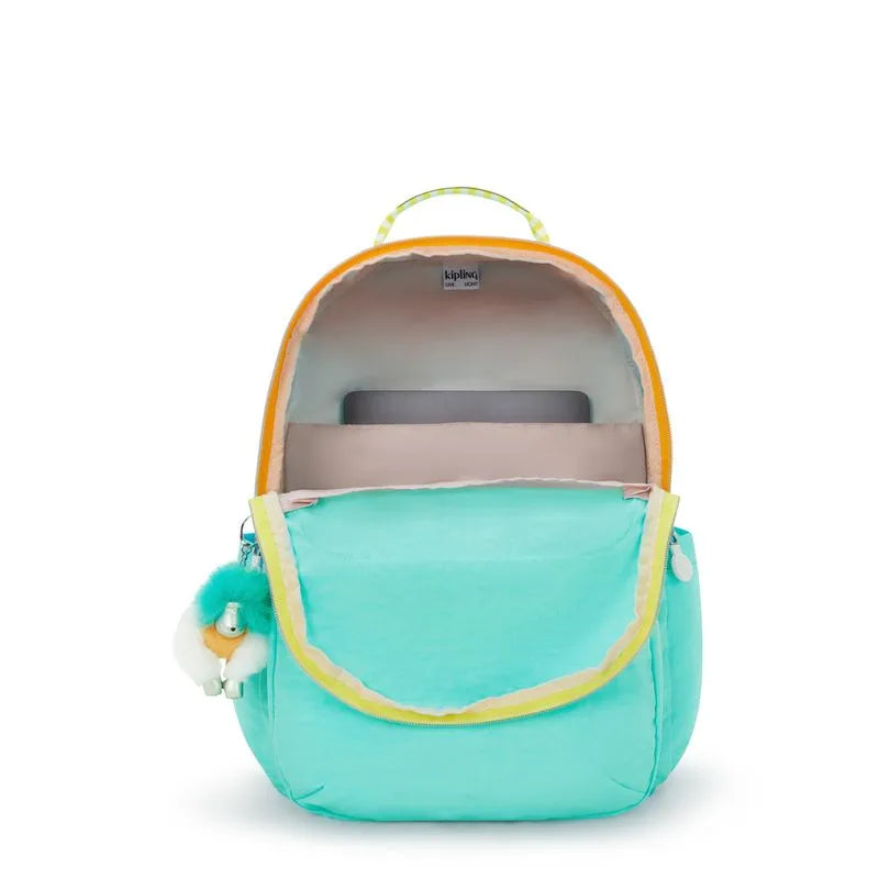 Mochila - Kipling - Seoul Poppy Aqua C