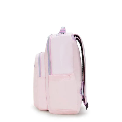 Mochila - Kipling - Seoul Sea Pink Met