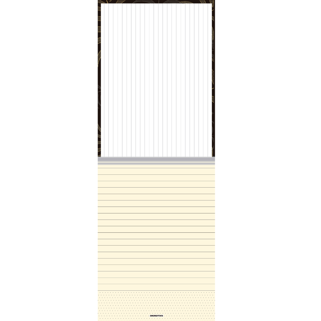 Bloco Vertical - Animativa - Happen - Nova Coleção - 170mmx250mm - 80Fls