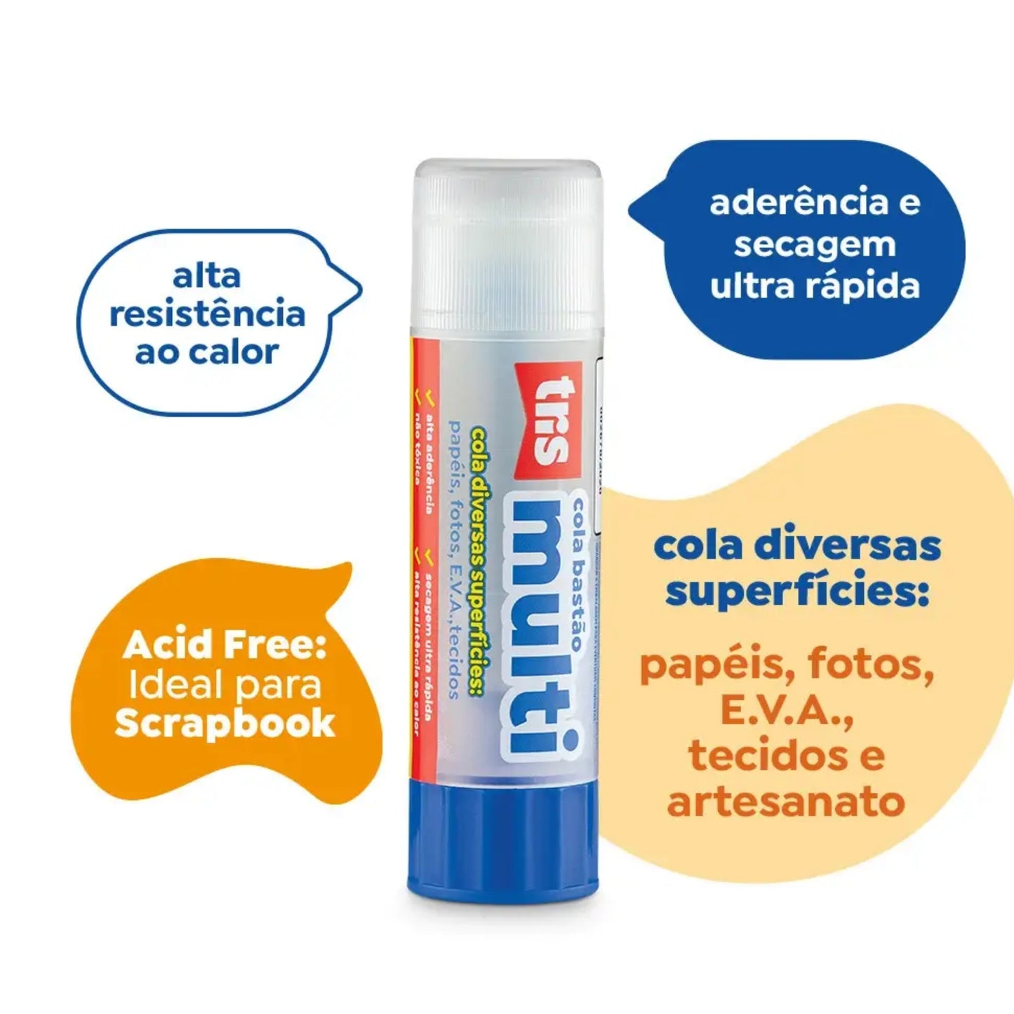 Cola Bastão - Tris - Multi - 25g