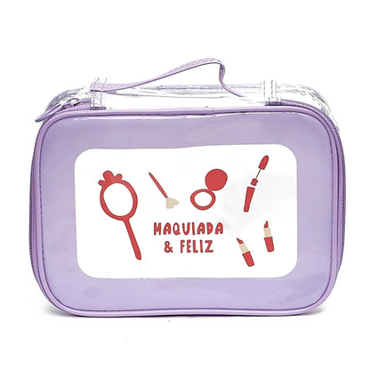 Necessaire - Florie - c/ Visor - Maquiada & Feliz